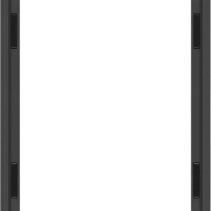 MCS Float 16x20 Black Finish Frame – Vertical & Horizontal Wall Hanging (1-Pack)